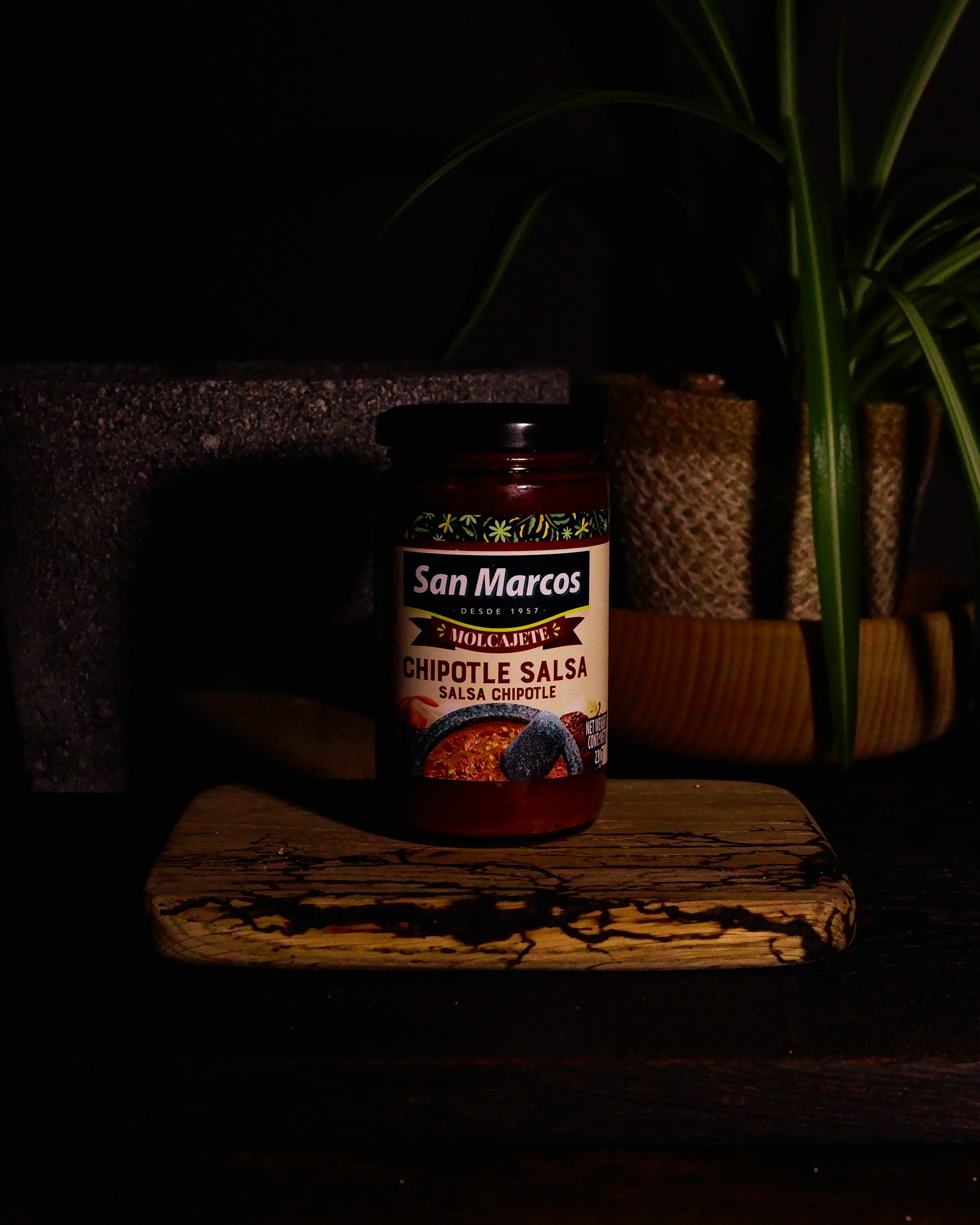 Chipotle hot sauce San Marcos 230g