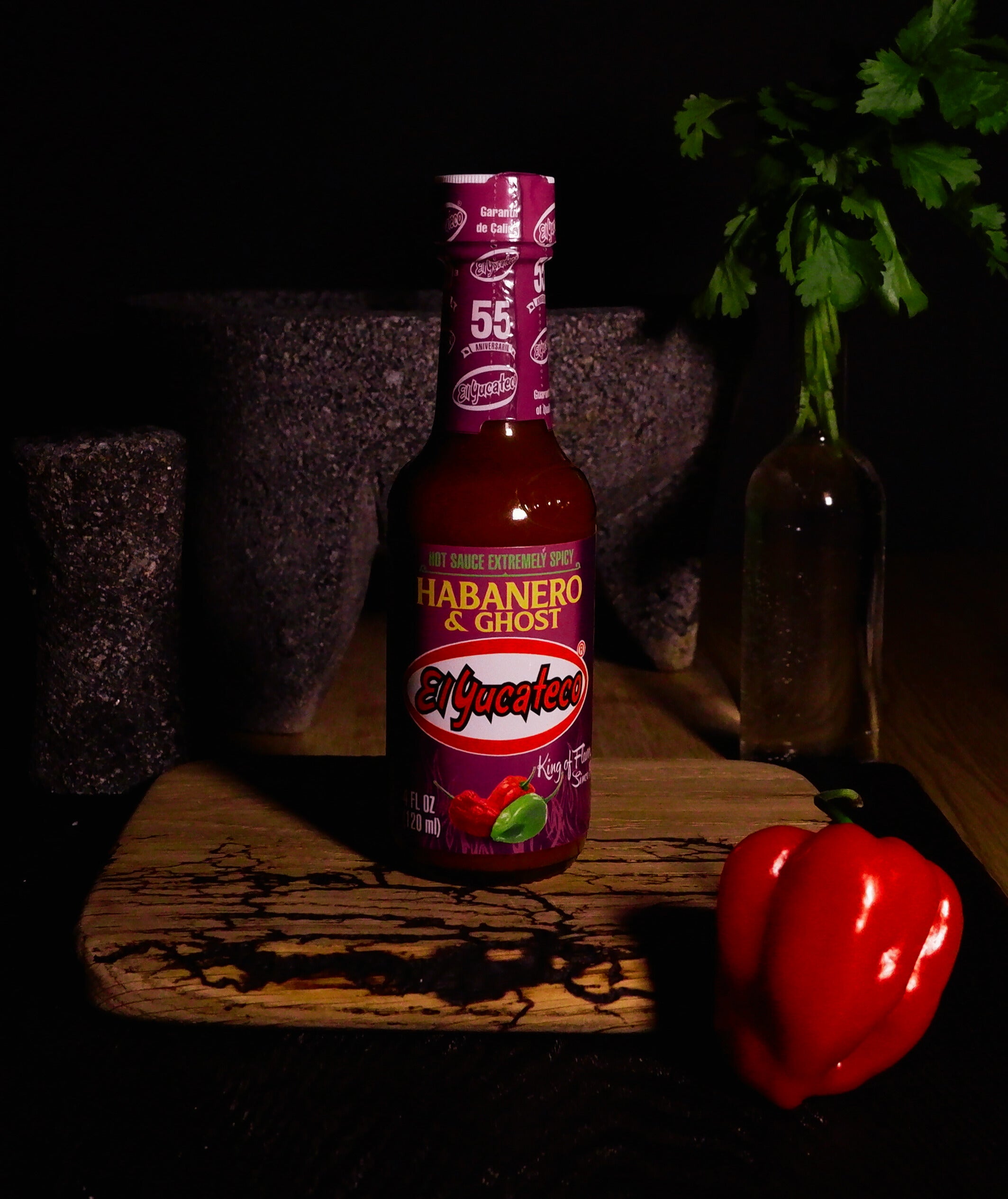 Habanero & Ghost hot sauce El Yucateco 120ml