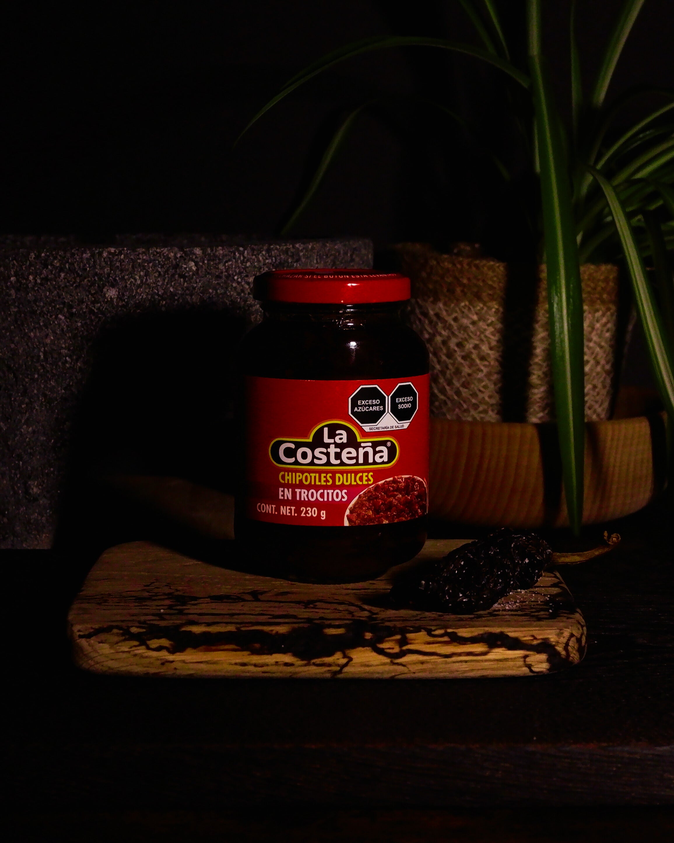Crushed sweet chipotle peppers La Costena 230g