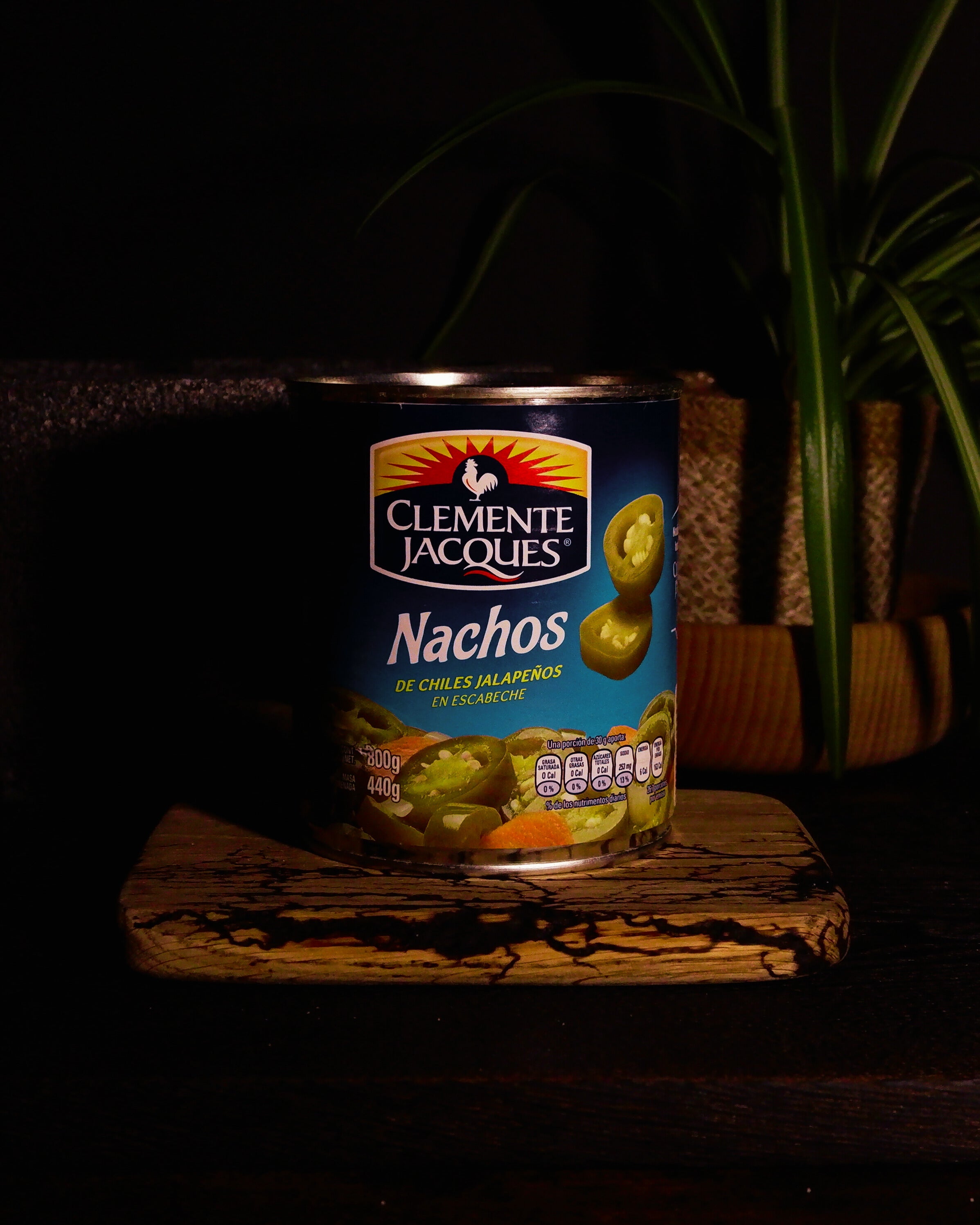 Jalapeno pepper nacho slices Clemente Jacques 800g