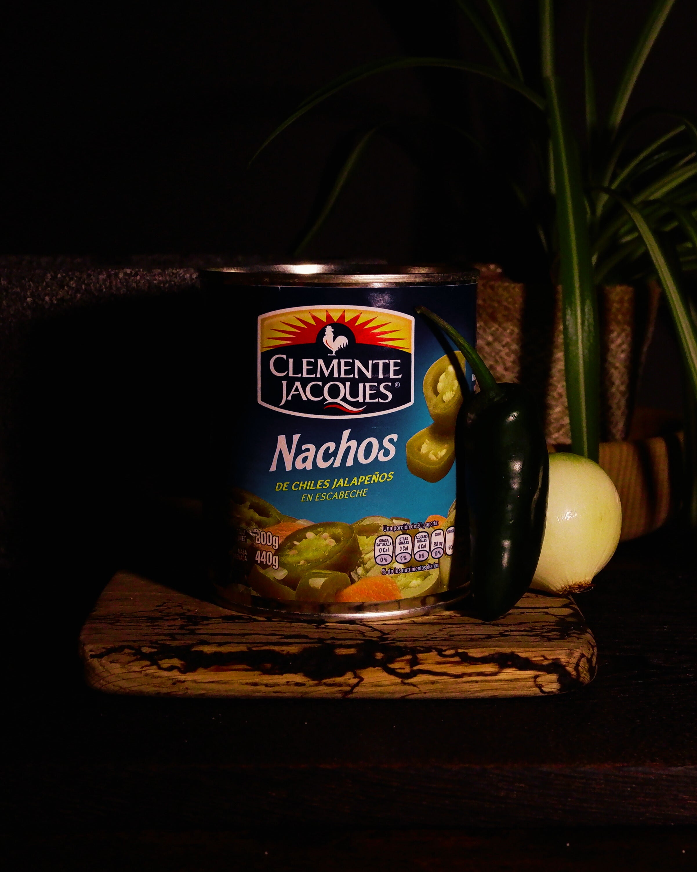 Jalapeno pepper nacho slices Clemente Jacques 800g