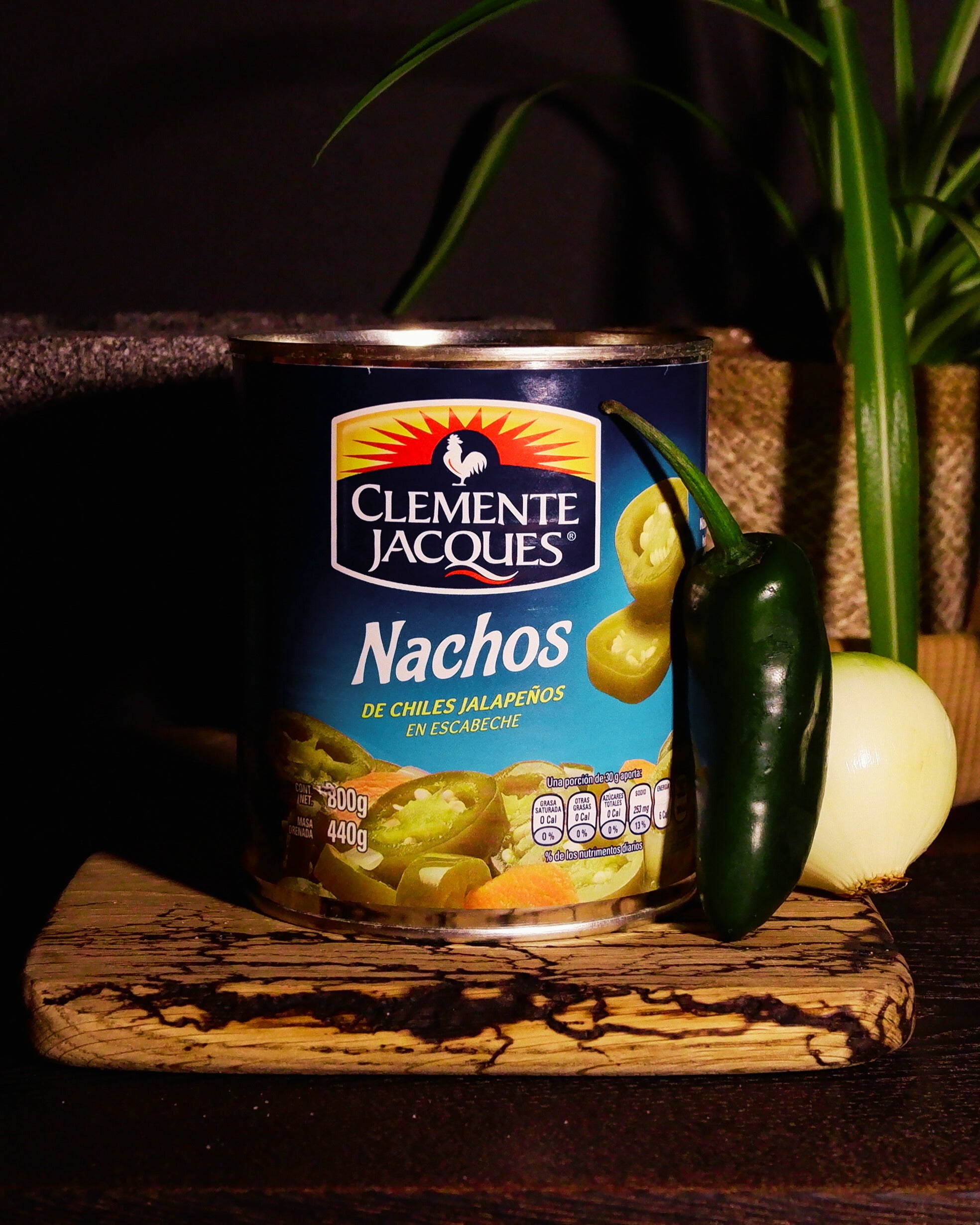 Jalapeno pepper nacho slices Clemente Jacques 800g