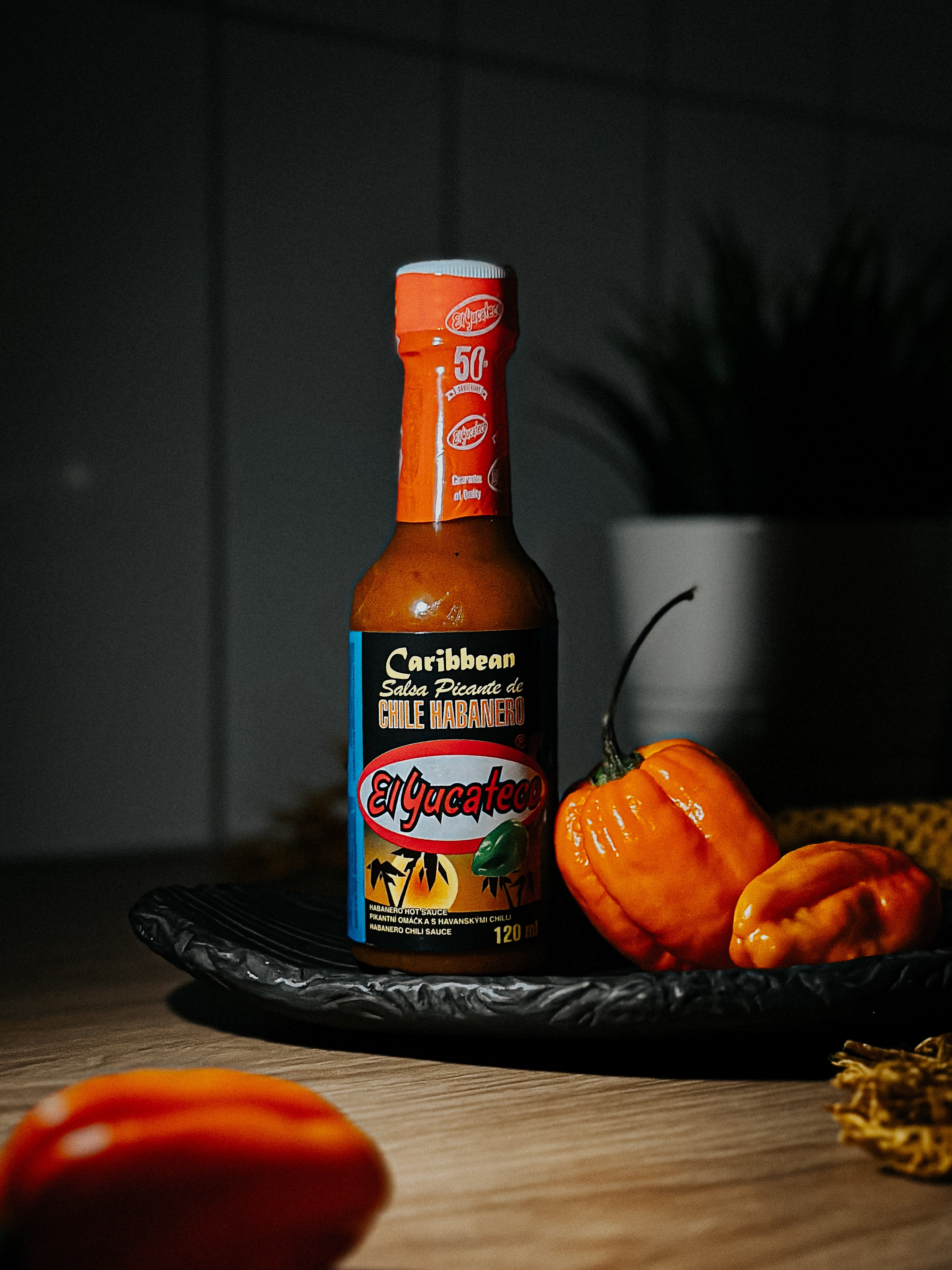 Habanero Caribbean hot sauce El Yucateco 120ml