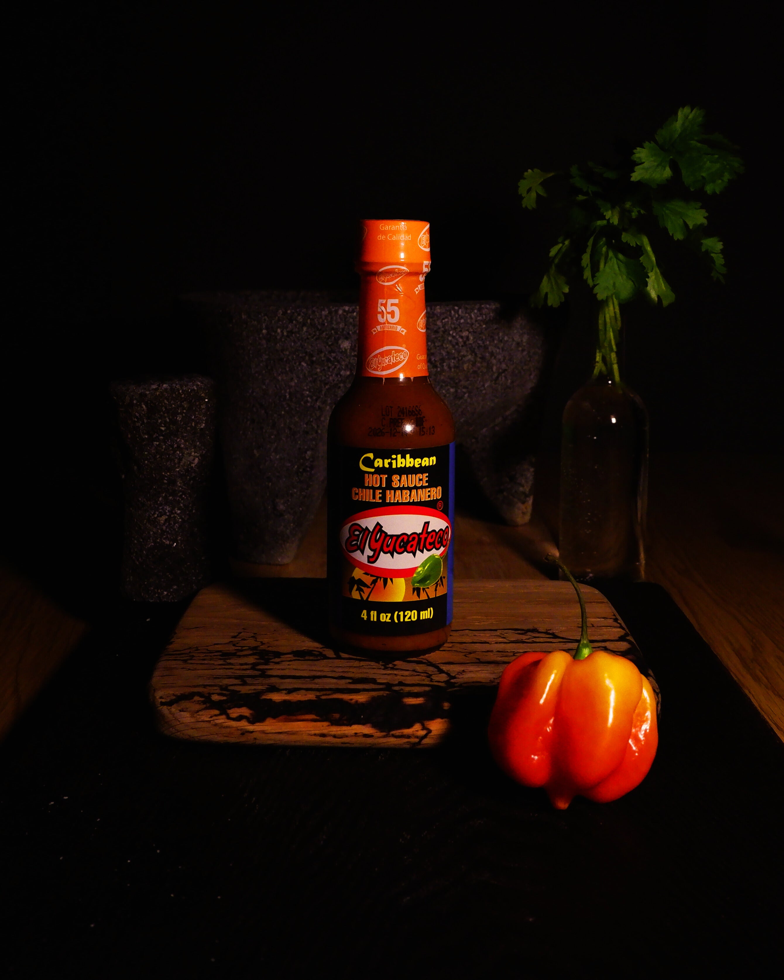 Habanero Caribbean hot sauce El Yucateco 120ml