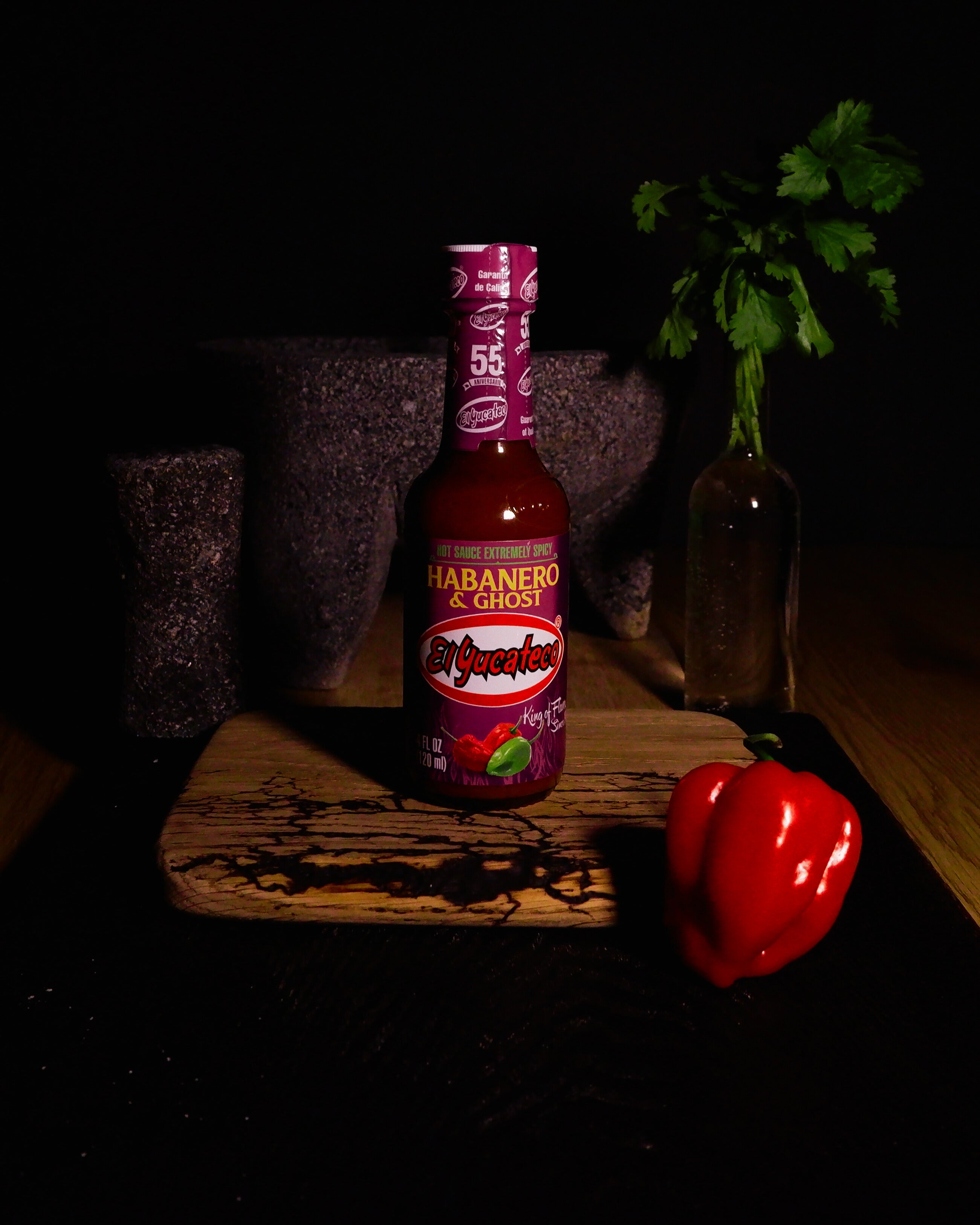 Habanero & Ghost hot sauce El Yucateco 120ml