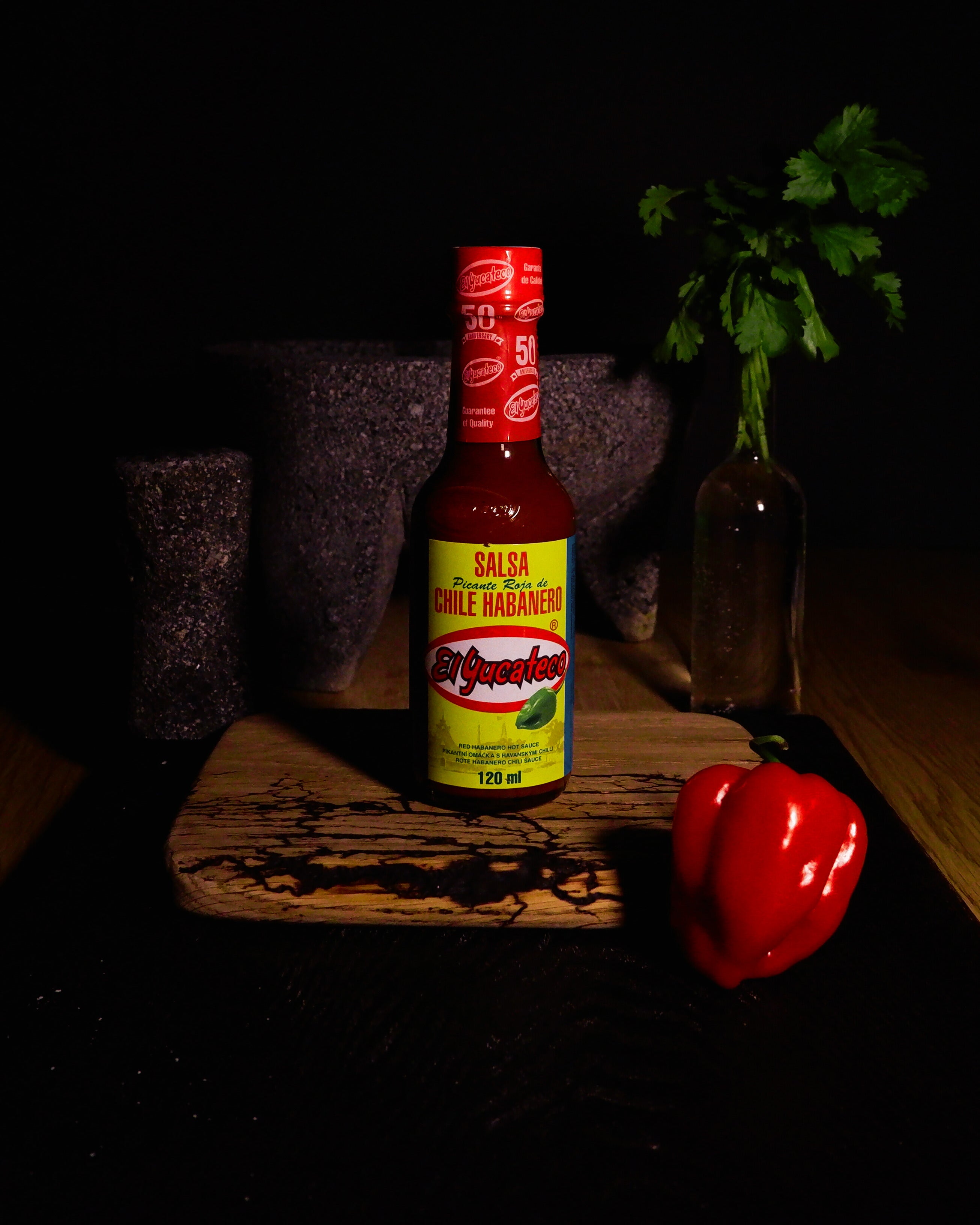 Habanero Red hot sauce El Yucateco 120ml